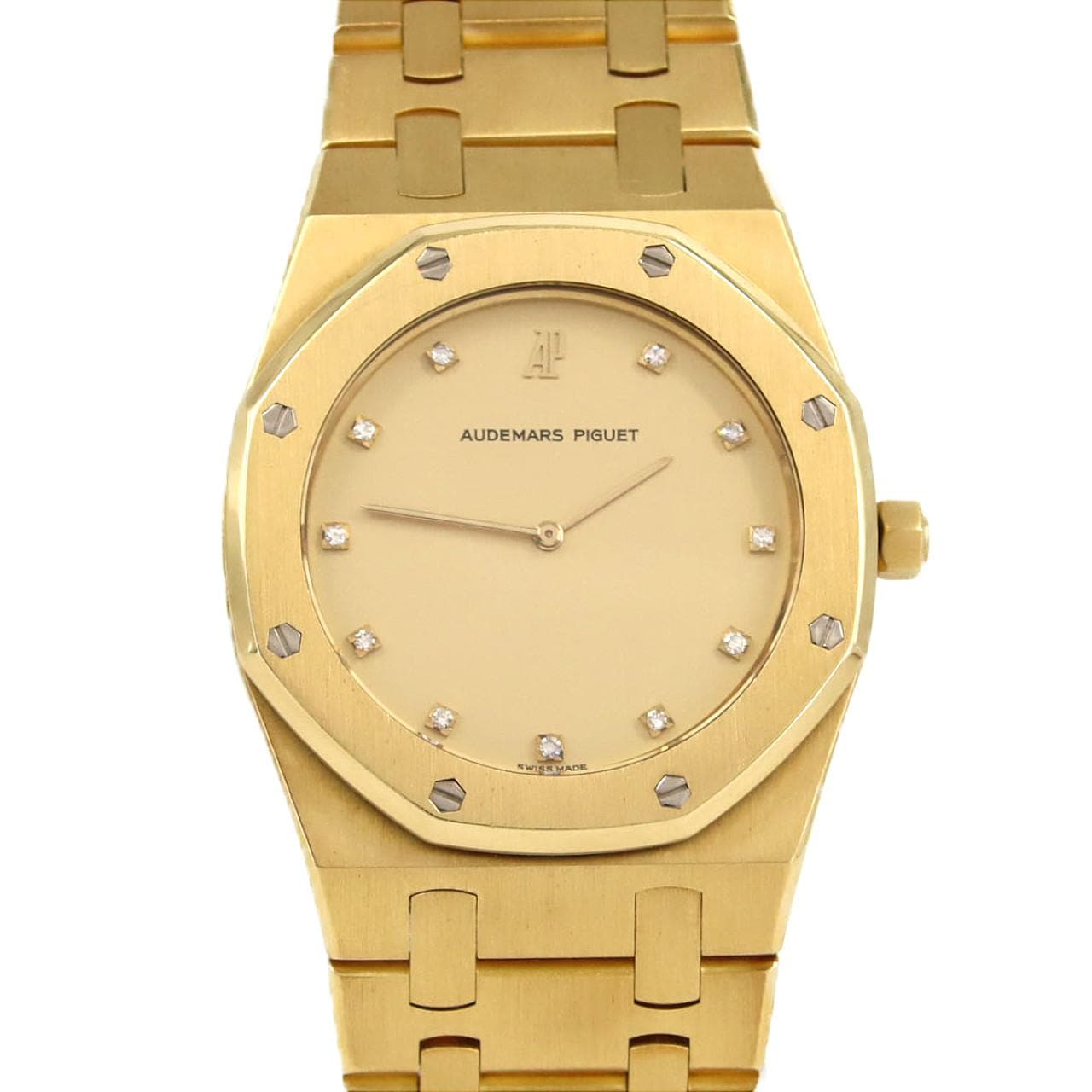 【ノーメンテナンス還元価格】オーデマ･ピゲ ロイヤルオーク YG･11P YG クォーツ