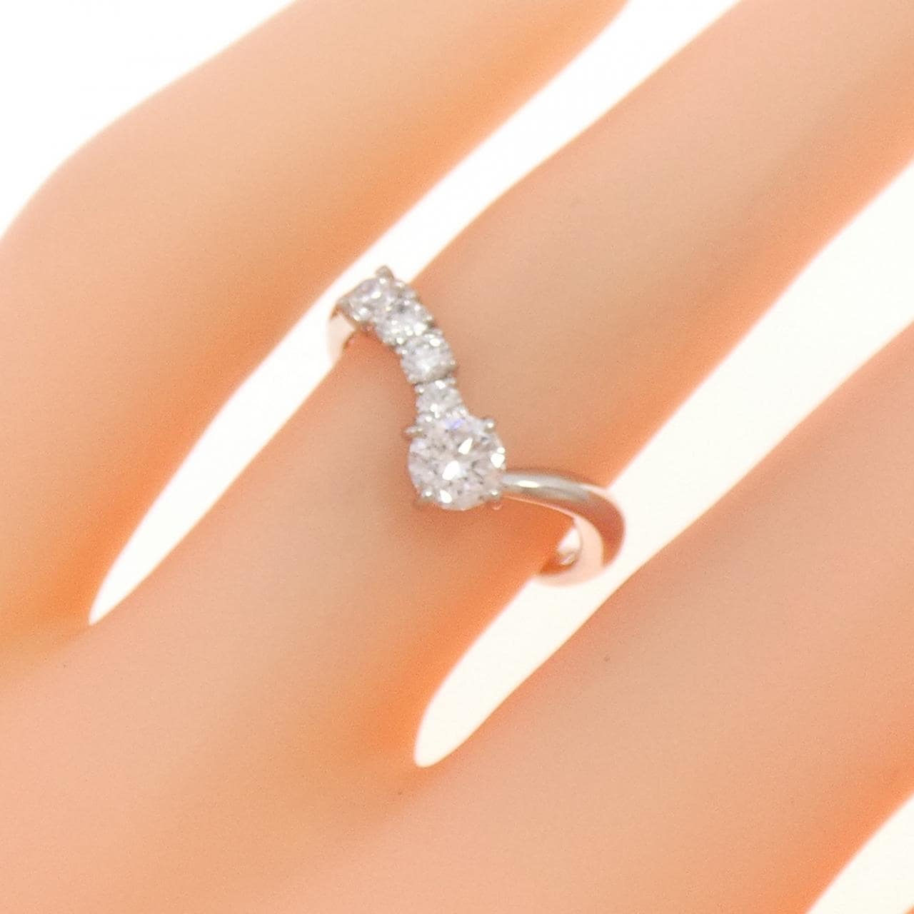 PT900 ダイヤモンド リング 0.54CT