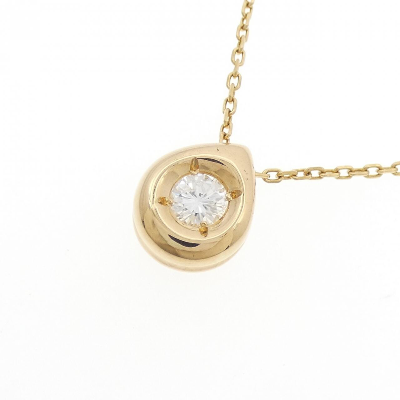 750YG ダイヤモンド ネックレス 0.323CT