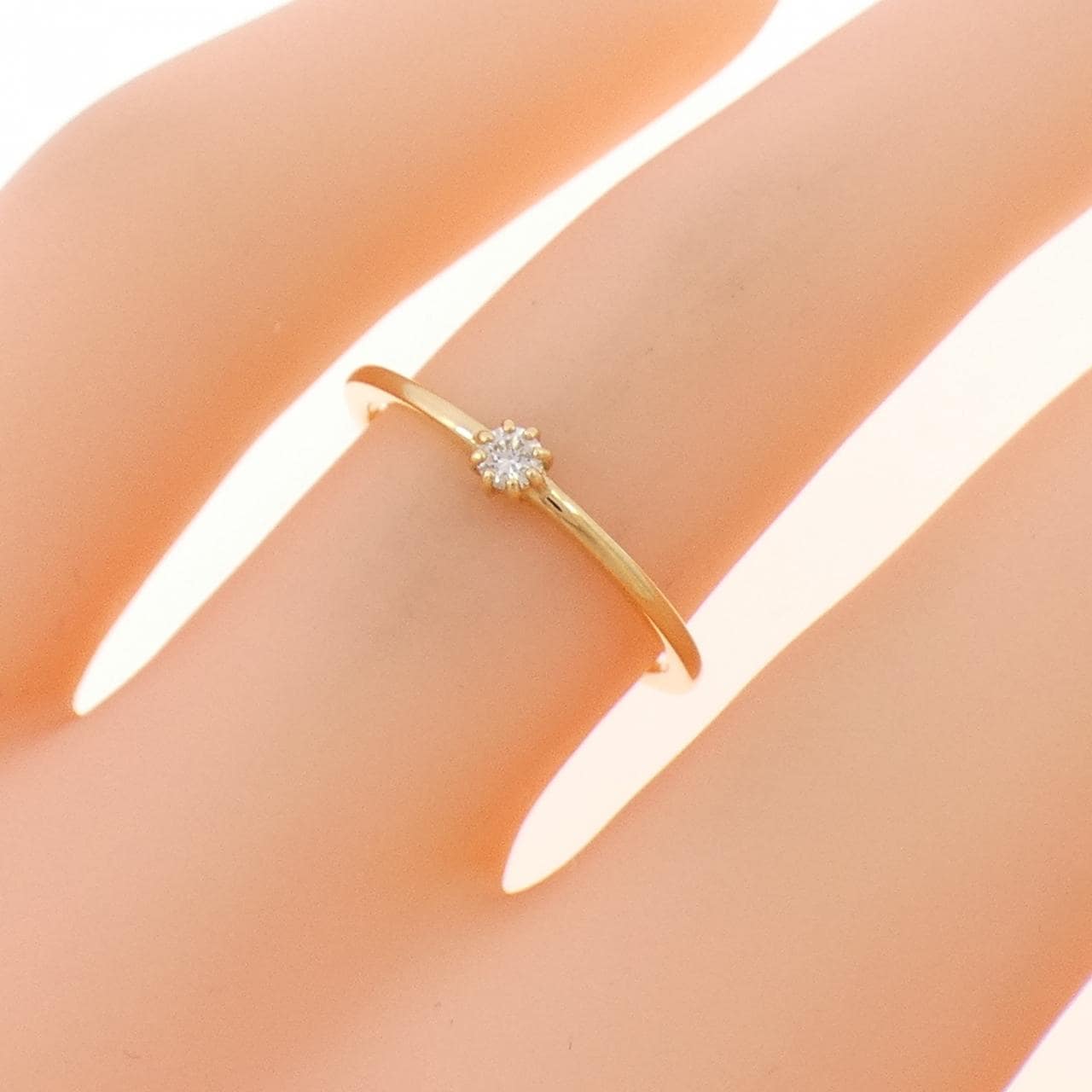 4゜C ダイヤモンド リング