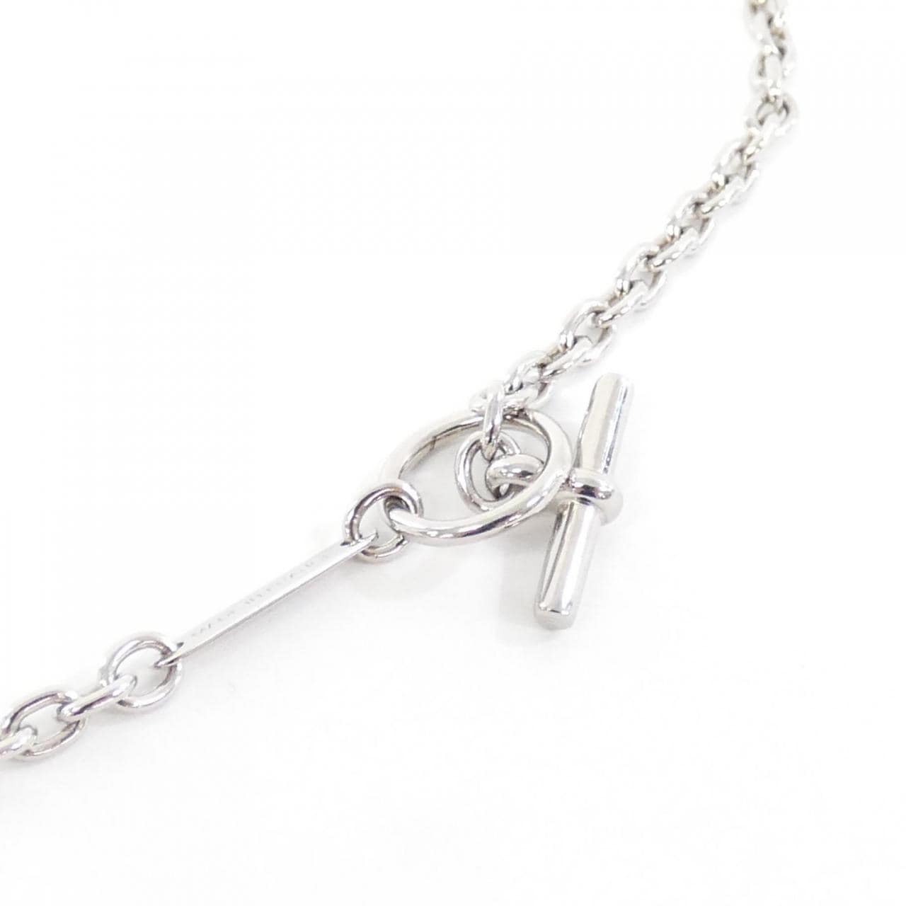 HERMES carousel 077325FP necklace
