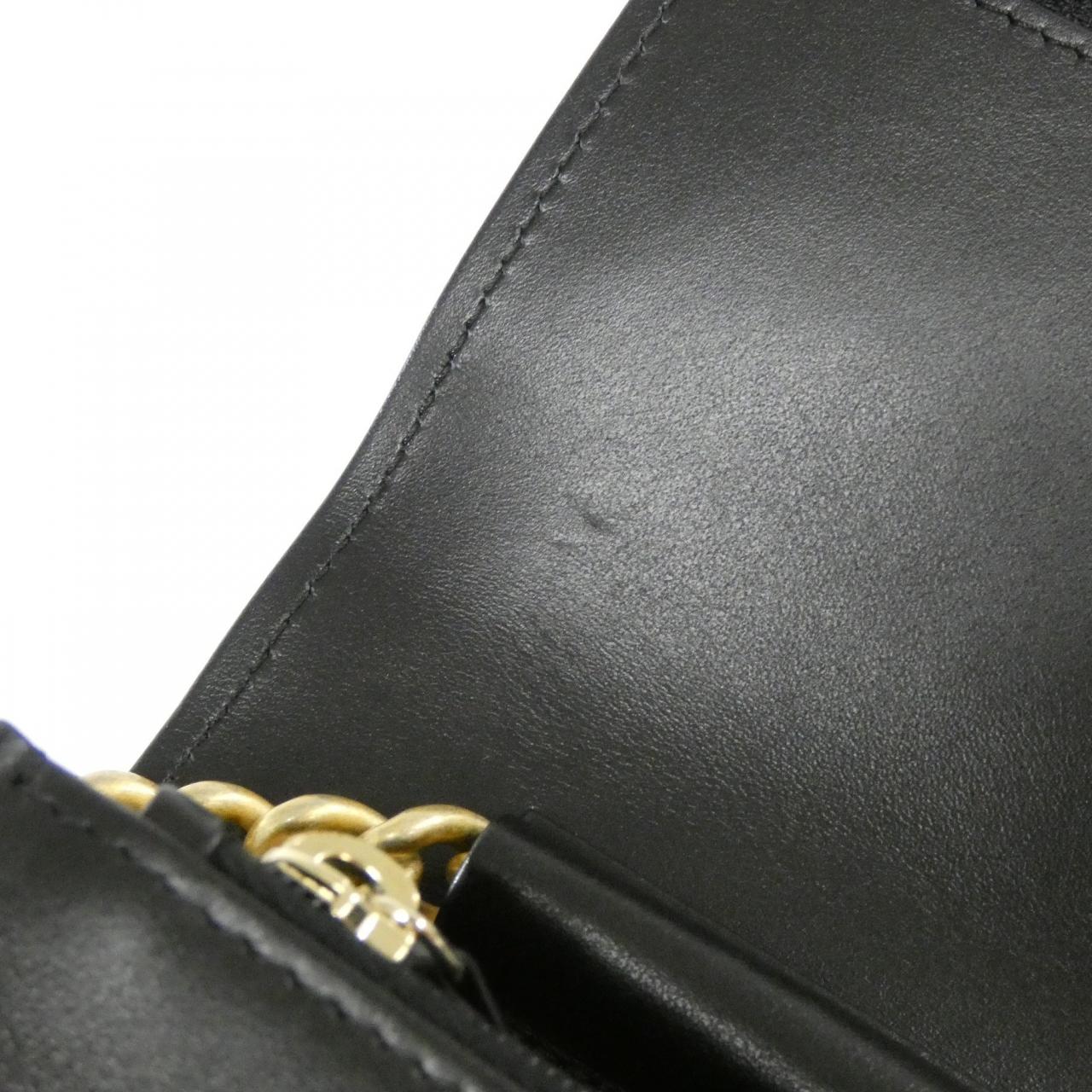 [未使用品] CHANEL Boy CHANEL Line AP1117 鏈條錢包