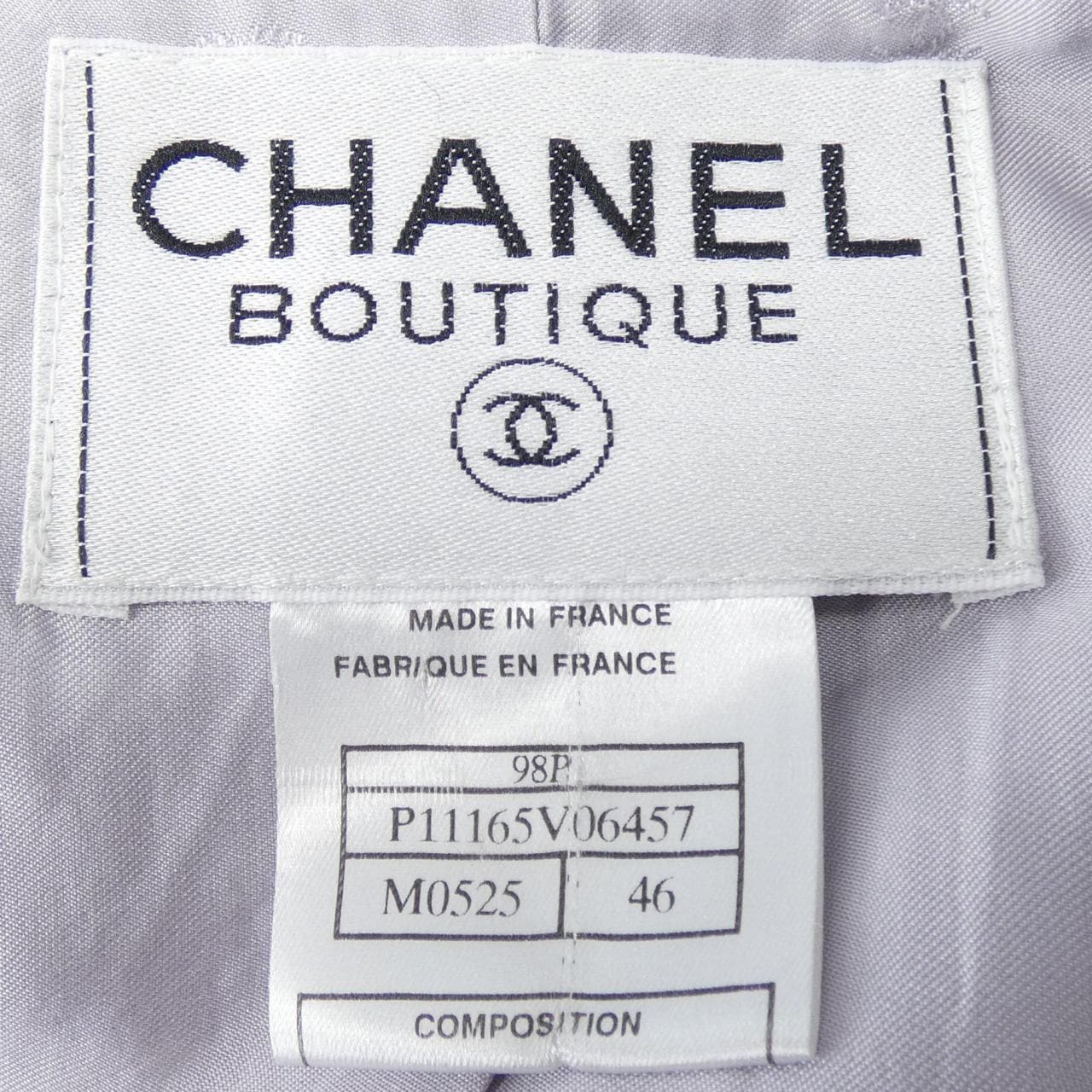 [vintage] CHANEL P11165V06457 98P 套裝