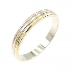 カルティエ スリーゴールドウェディング リング