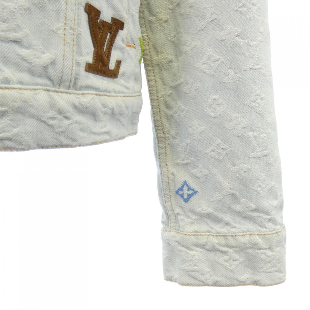 ルイヴィトン LOUIS VUITTON モノグラムデニムジャケット HRA01XKCB デニムジャケット