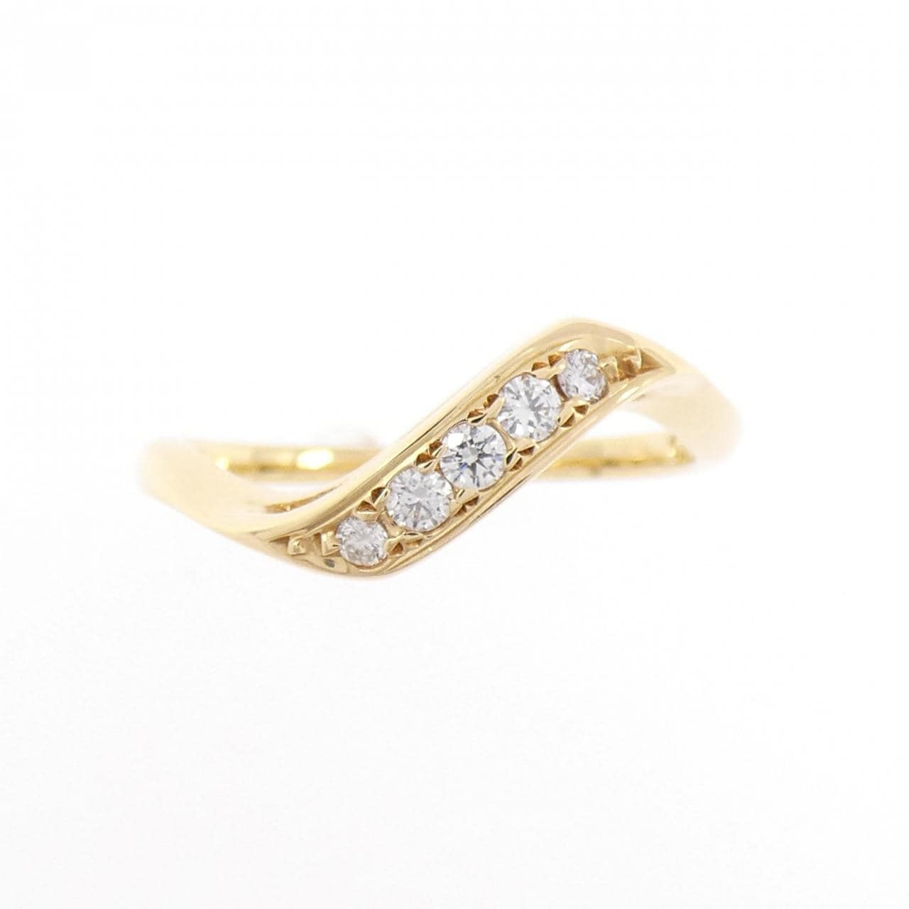 ミキモト ダイヤモンド リング 0.09CT