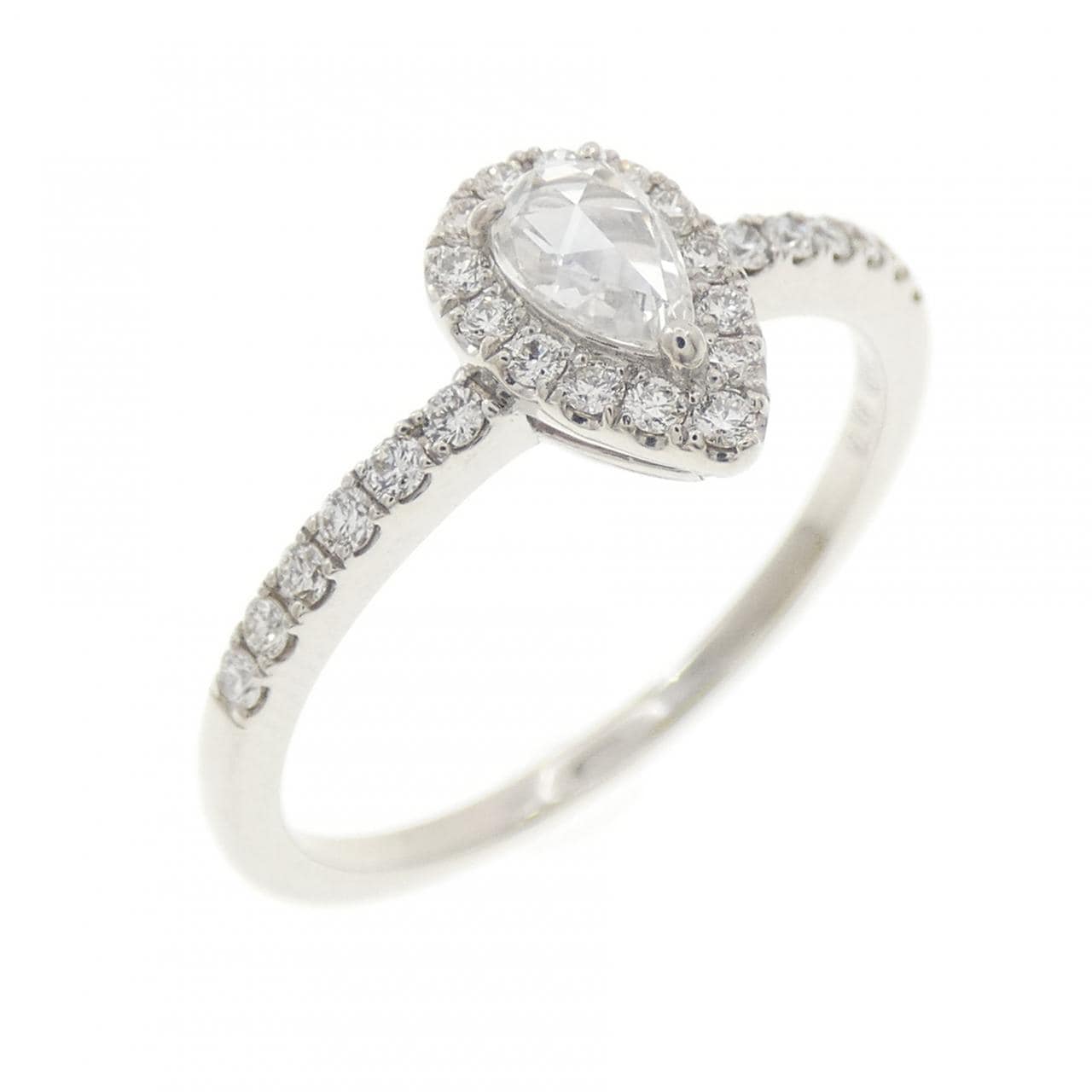 PT950 ダイヤモンド リング 0.16CT