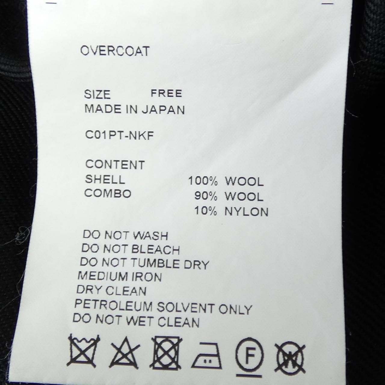 オーバーコート OVERCOAT コート