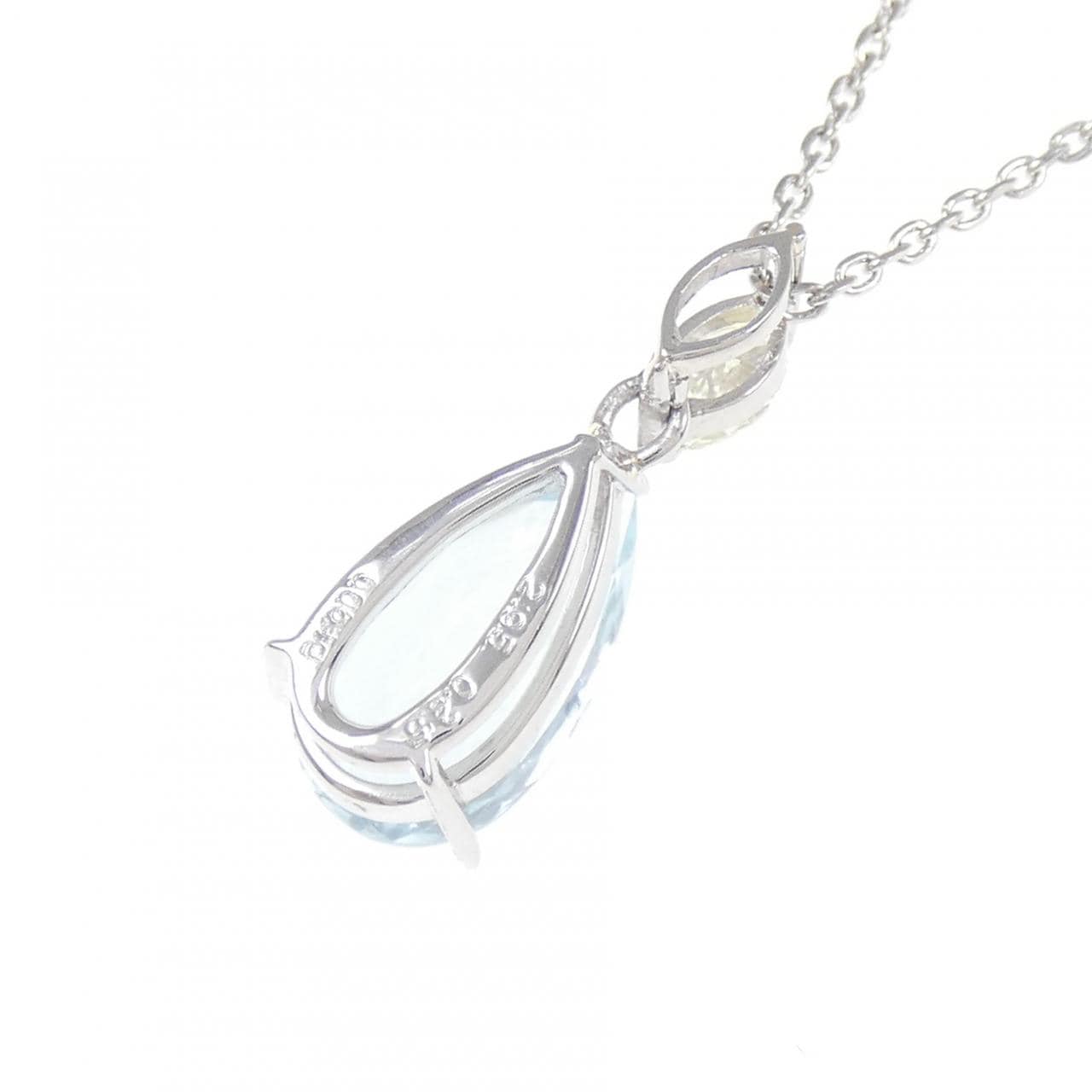 PT900/PT850 アクアマリン ネックレス 2.95CT