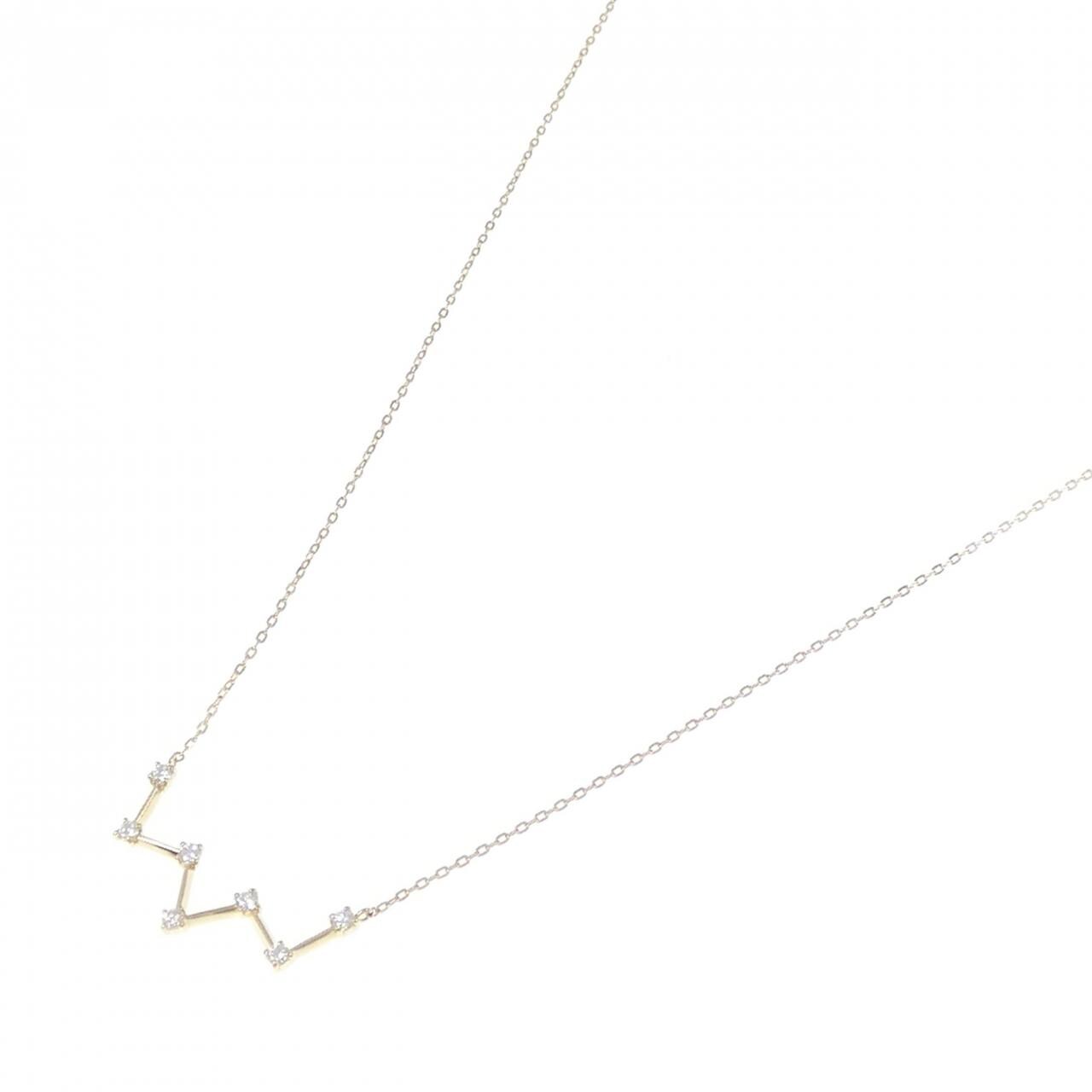 エテ ダイヤモンド ネックレス 0.18CT