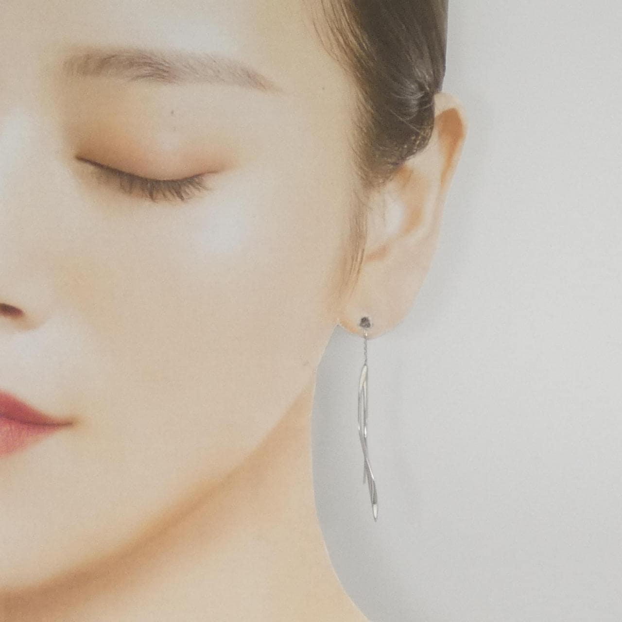 スタージュエリー K10WG ピアス