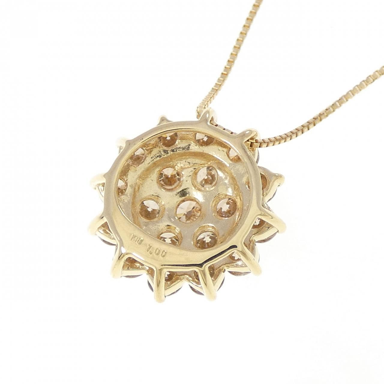 K18YG ダイヤモンド ネックレス 1.00CT