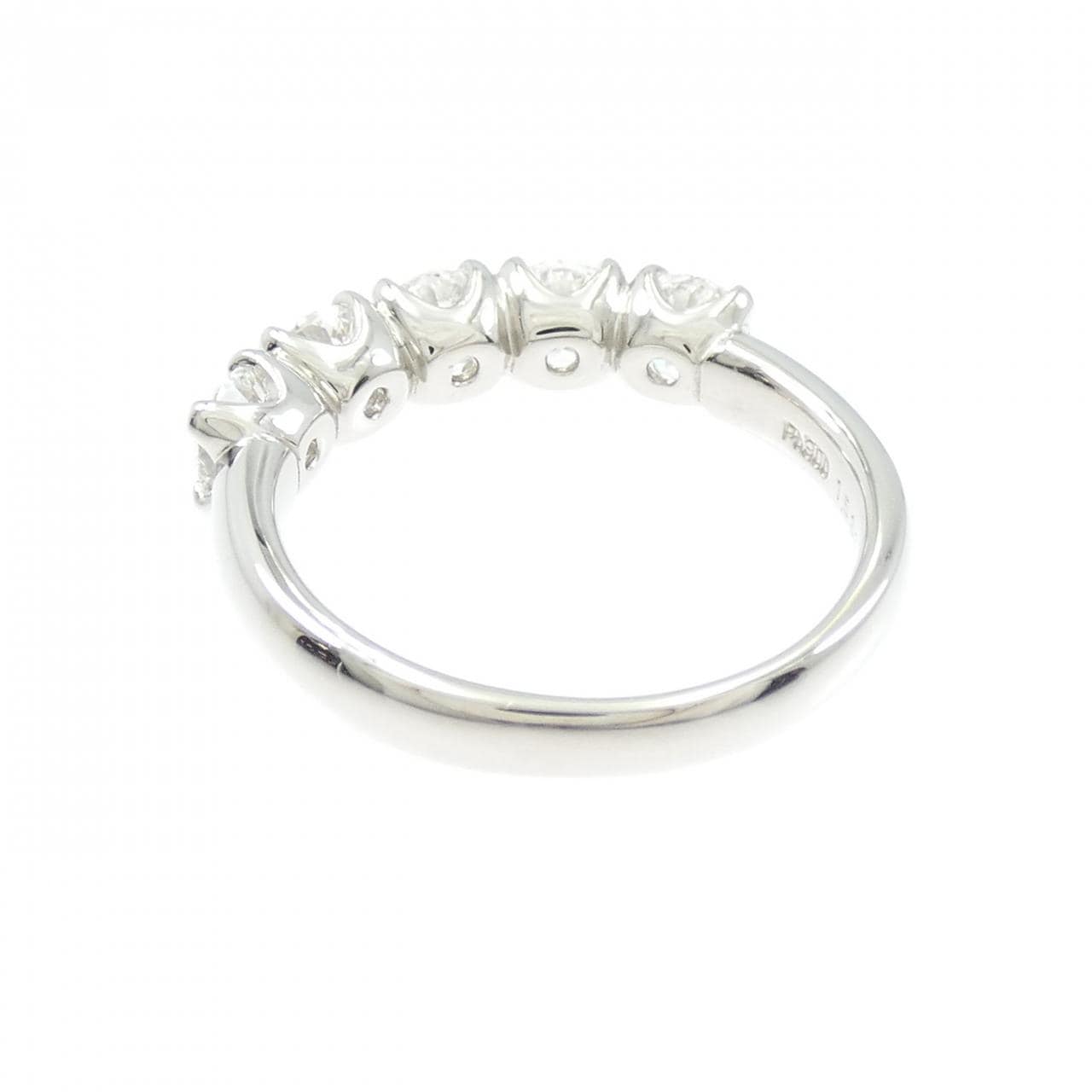 【リメイク】PT900 ダイヤモンド リング 1.539CT D VVS1-2 3EXT H&C-EXT H&C