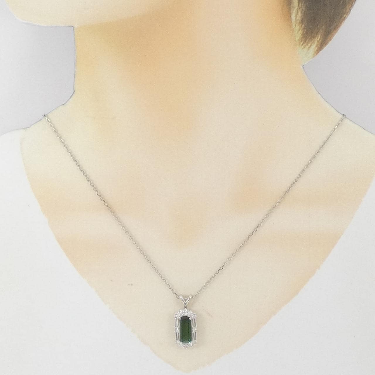 PT900/PT850 トルマリン ネックレス 2.56CT