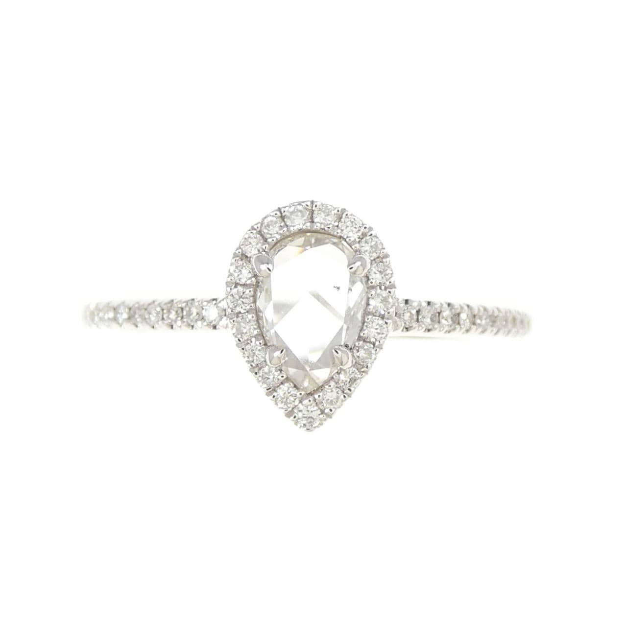 K18WG ダイヤモンド リング 0.39CT