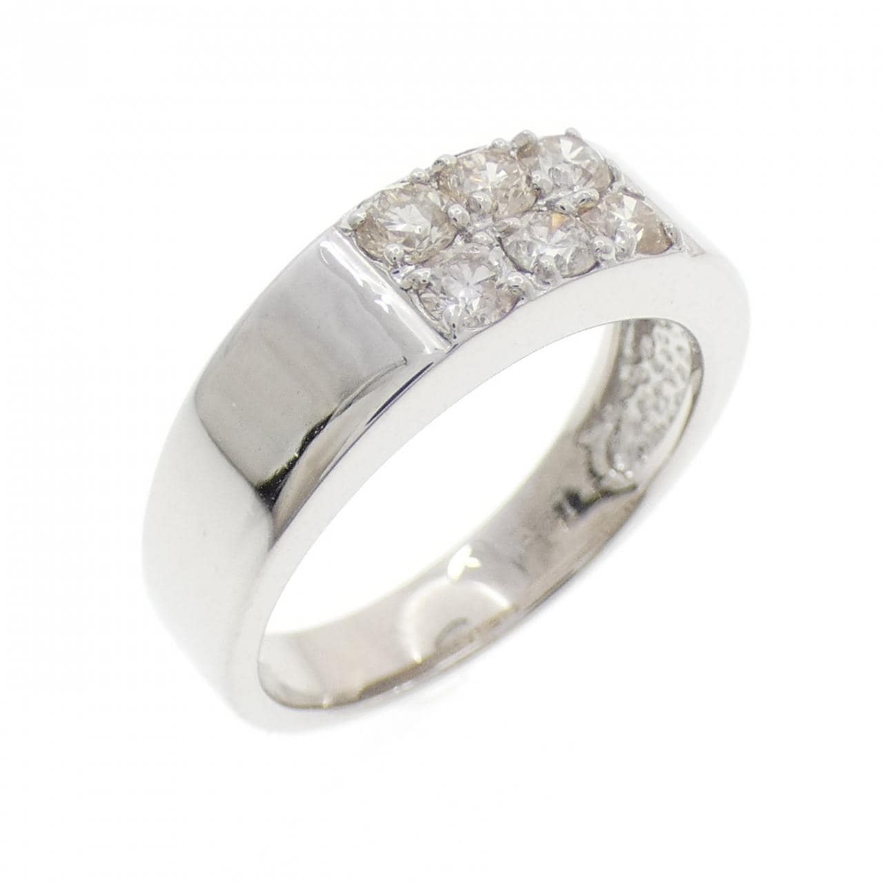 K18WG ダイヤモンド リング 0.51CT