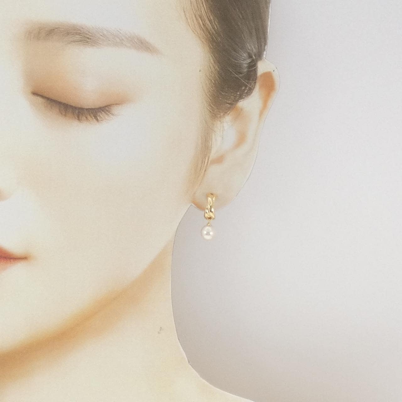 タサキ アコヤパール イヤリング 6.6mm