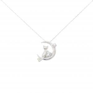 K10WG カラーストーン ネックレス