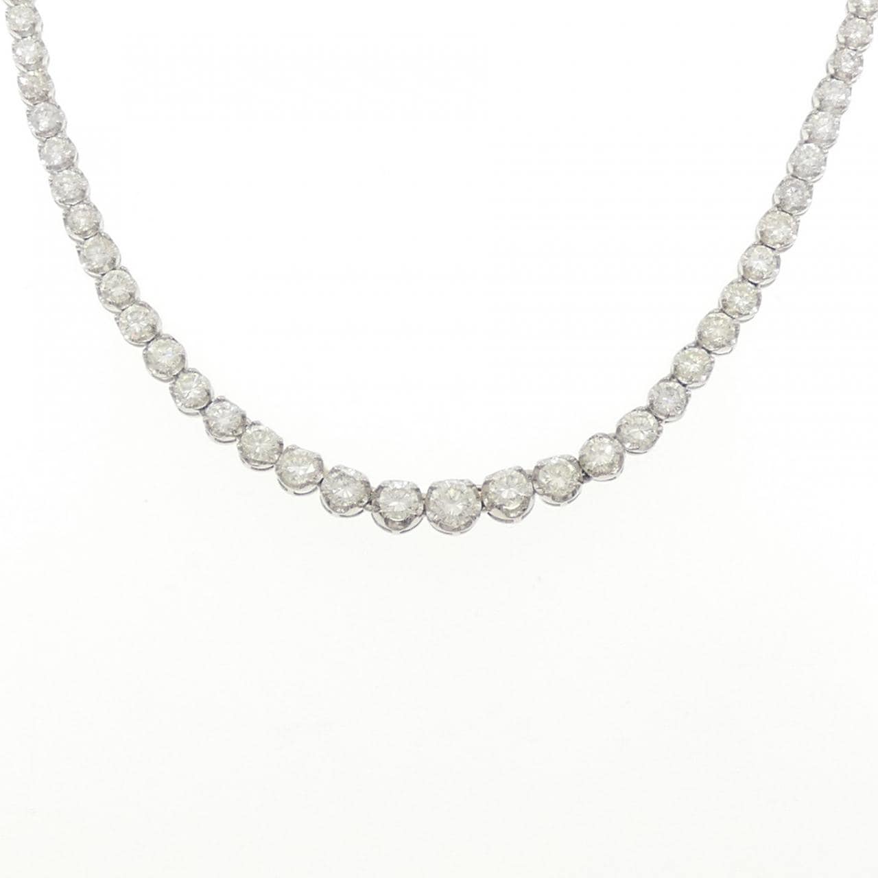 PT850 ダイヤモンド ネックレス 10.29CT