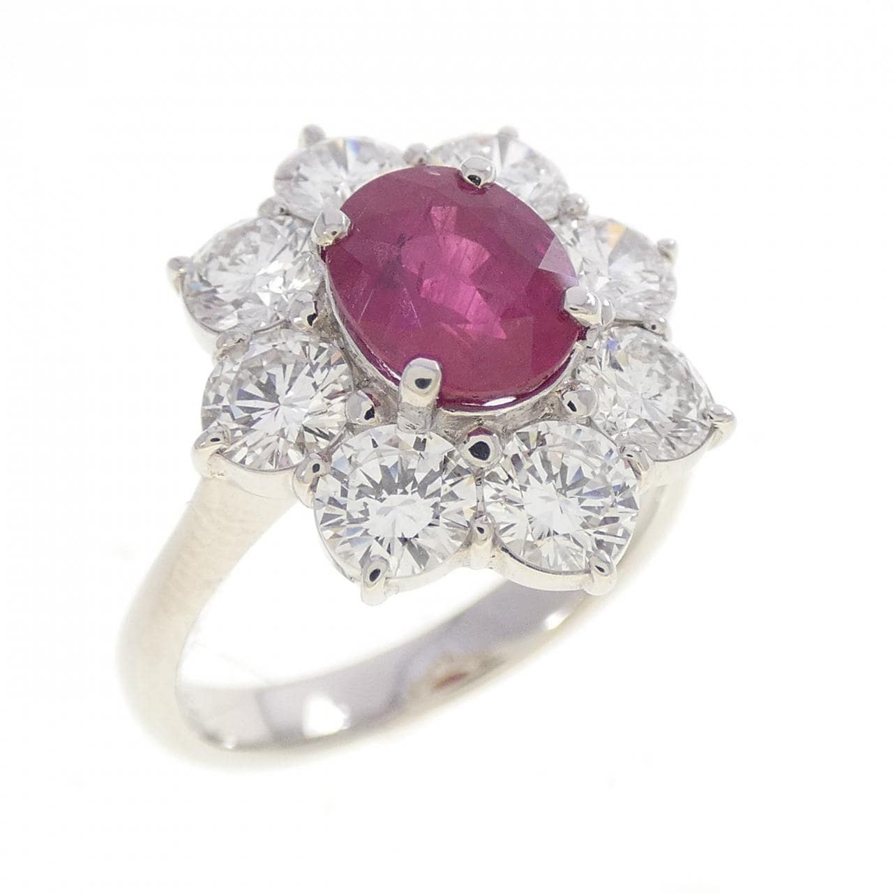 PT900 ルビー リング 1.48CT