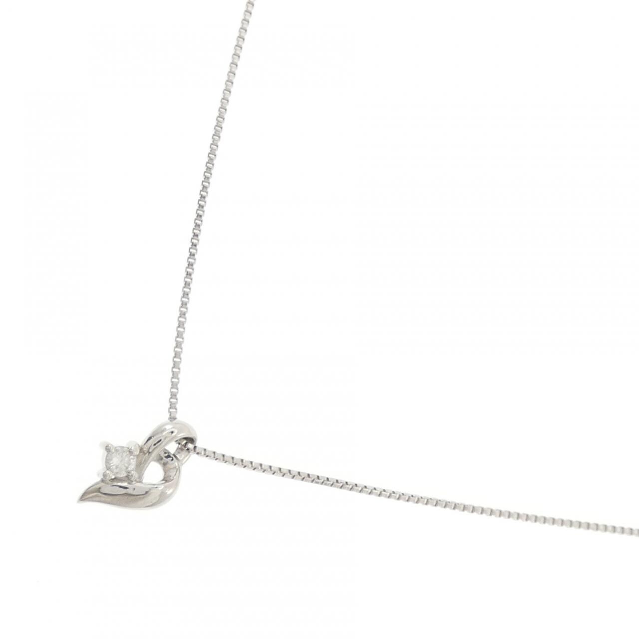 PT850 ダイヤモンド ネックレス 0.05CT