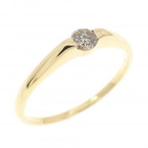 K18YG ダイヤモンド リング 0.10CT