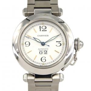 カルティエ パシャC グランデデイト W31044M7 SS 自動巻