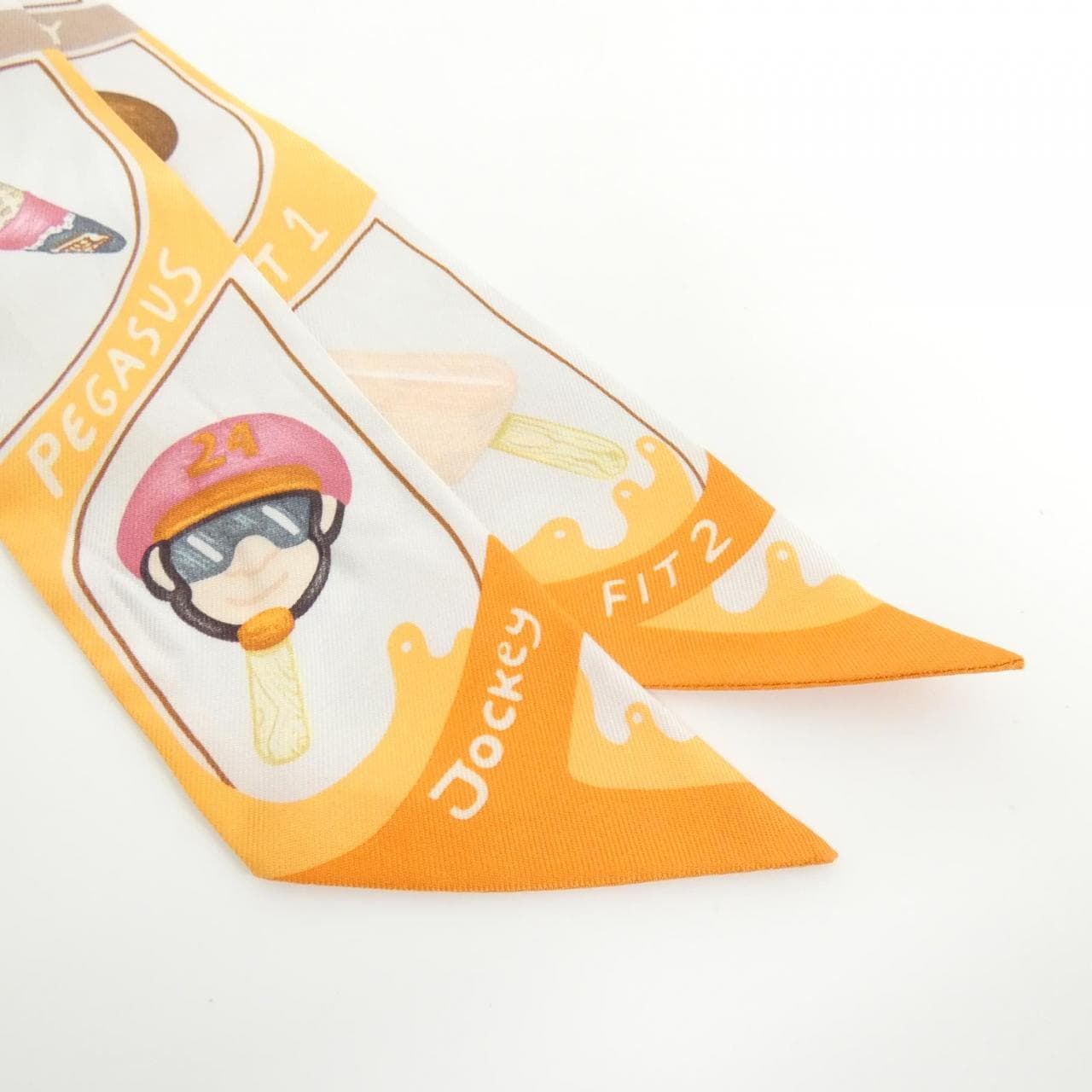エルメス FUNNY ICE CREAM ツイリー 064109S スカーフ