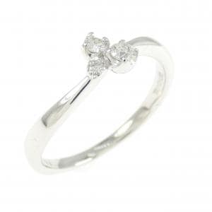 K18WG ダイヤモンド リング 0.11CT