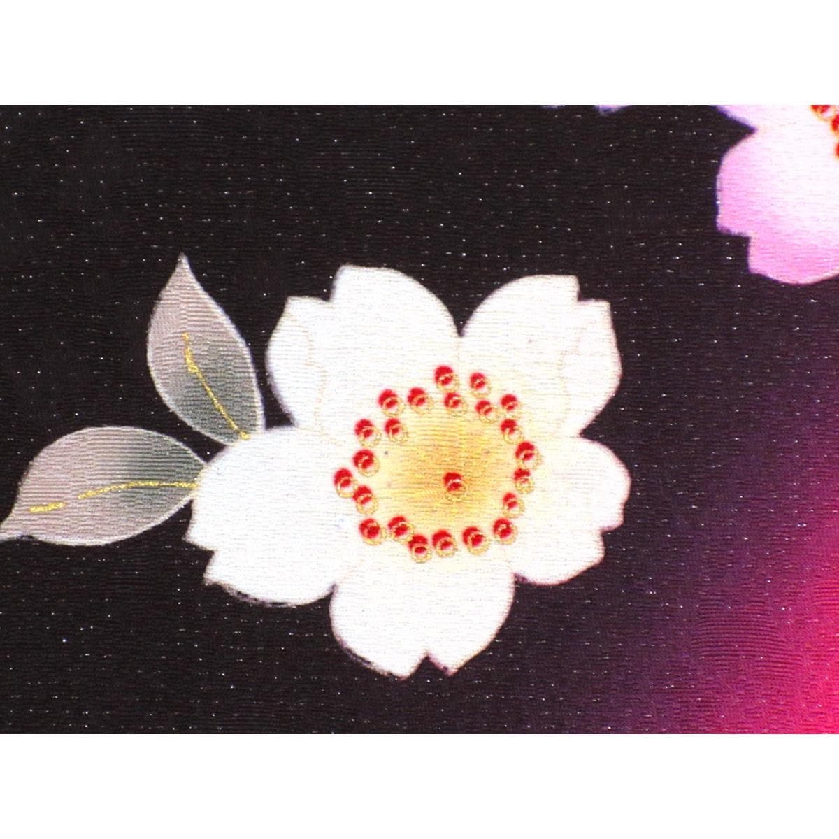 【未使用品】振袖　友禅金彩加工　ボカシ染