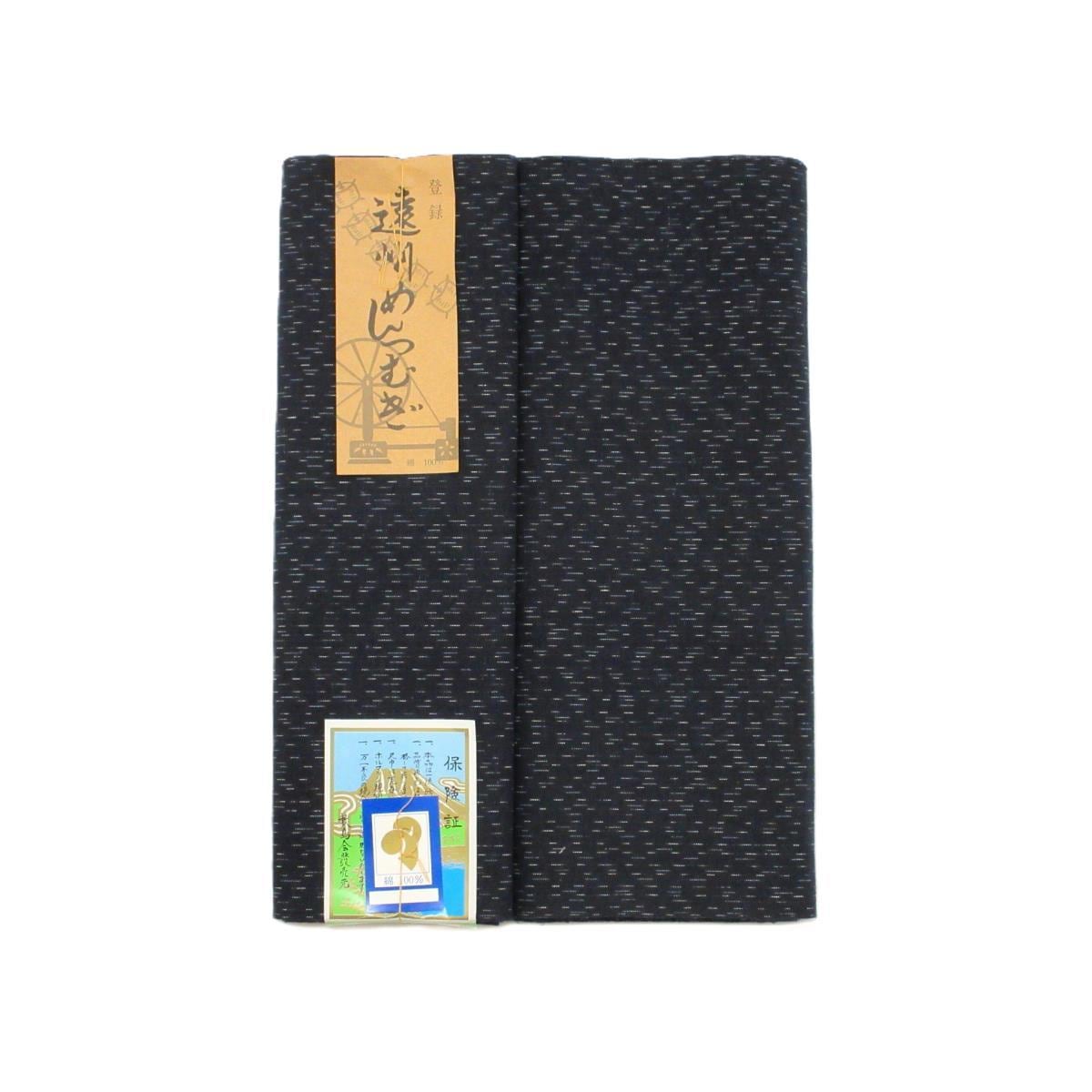 【未使用品】着尺反物　遠州めんつむぎ