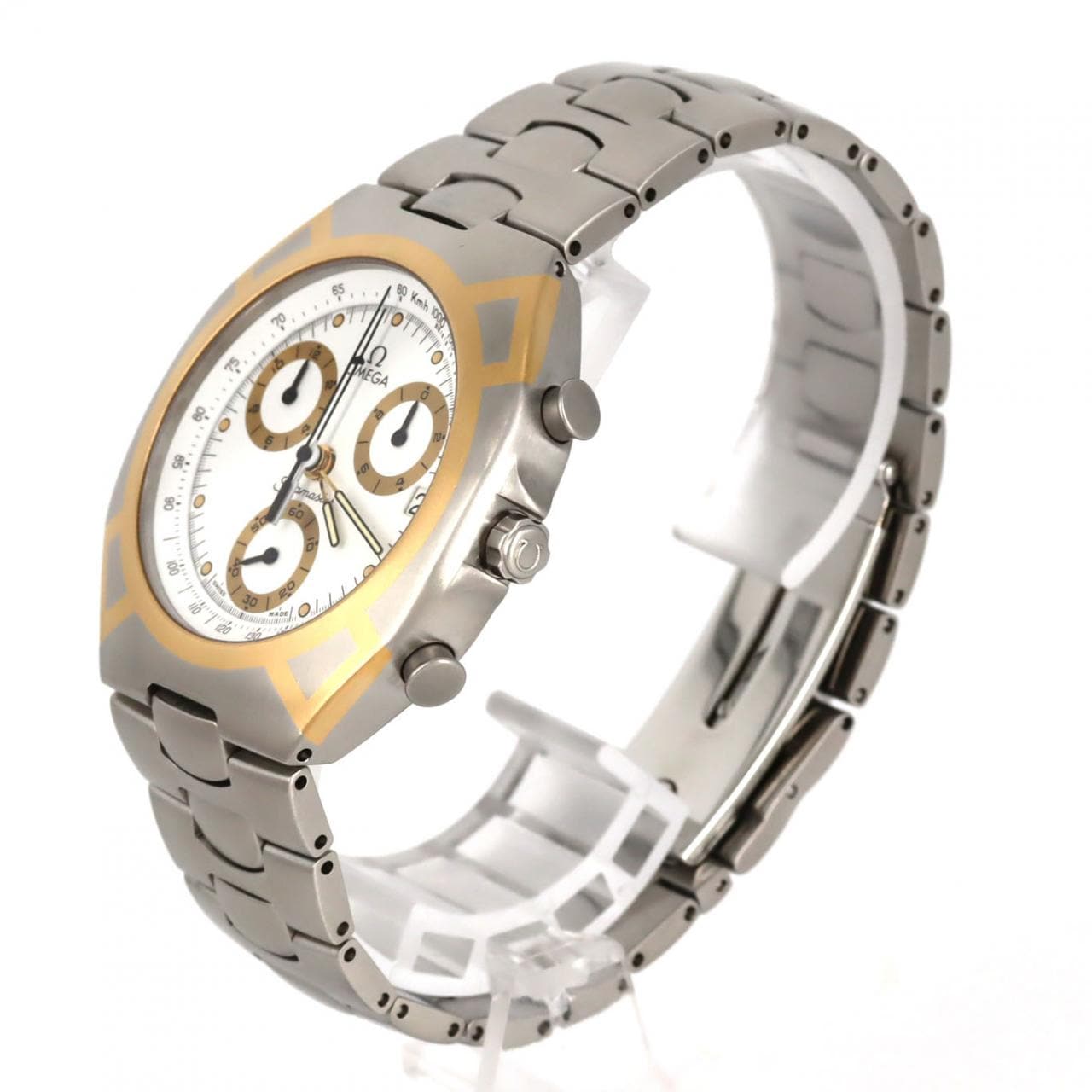 オメガ シーマスターポラリスクロノグラフ GPコンビ SSxGP クォーツ