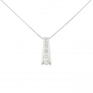 PT900/PT850 ダイヤモンド ネックレス 1.02CT