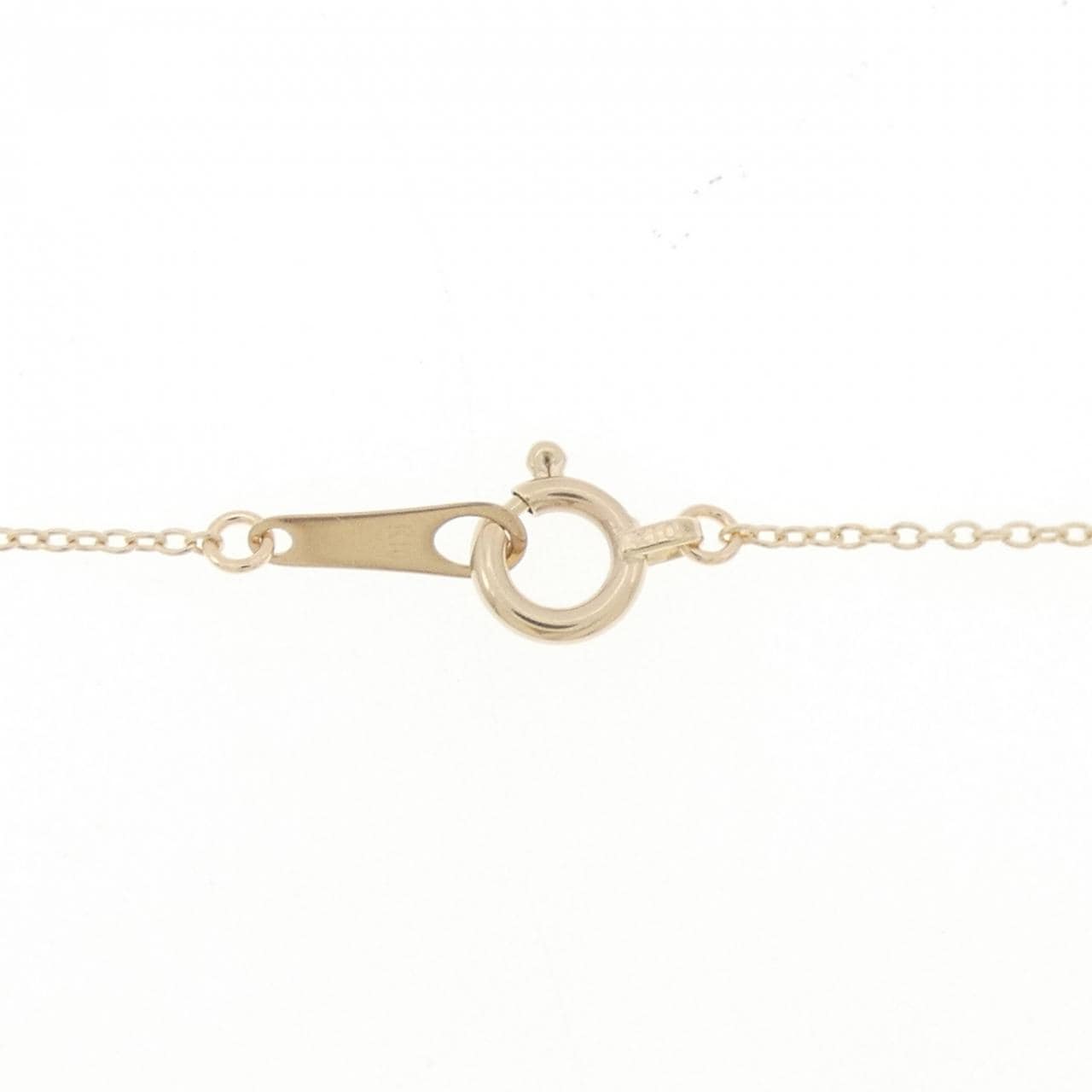 【リメイク】K10YG ダイヤモンド ネックレス 0.18CT