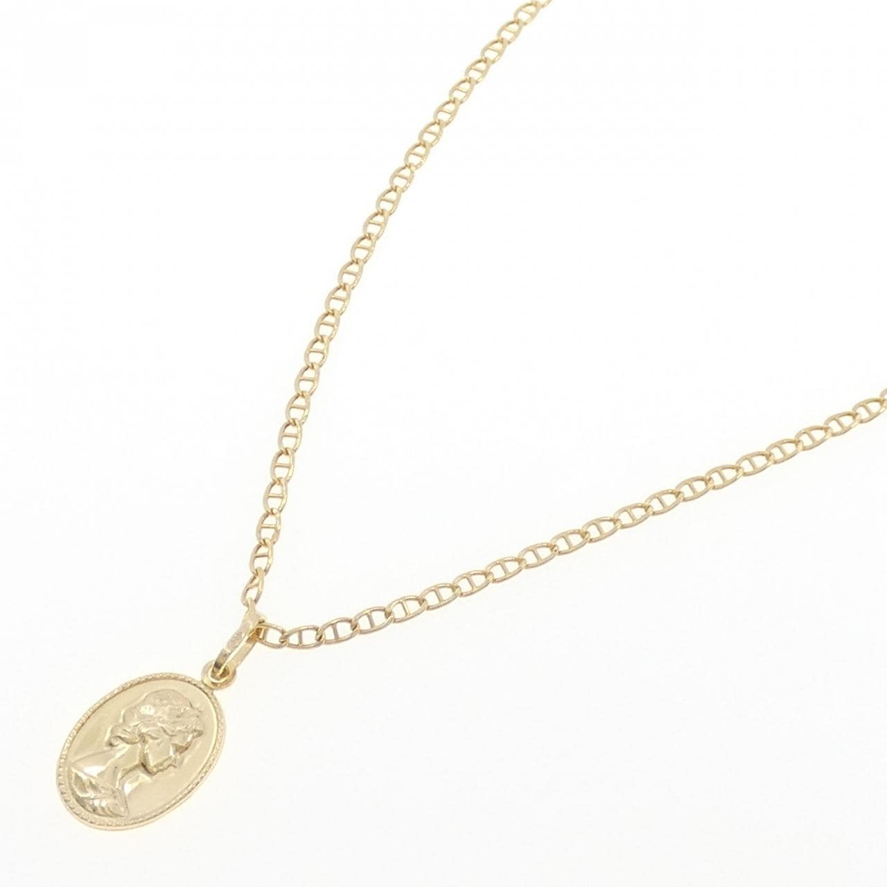 750YG necklace
