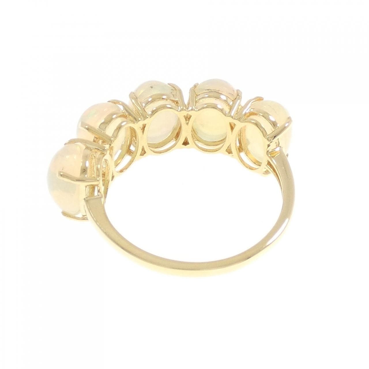 K18YG オパール リング 3.70CT