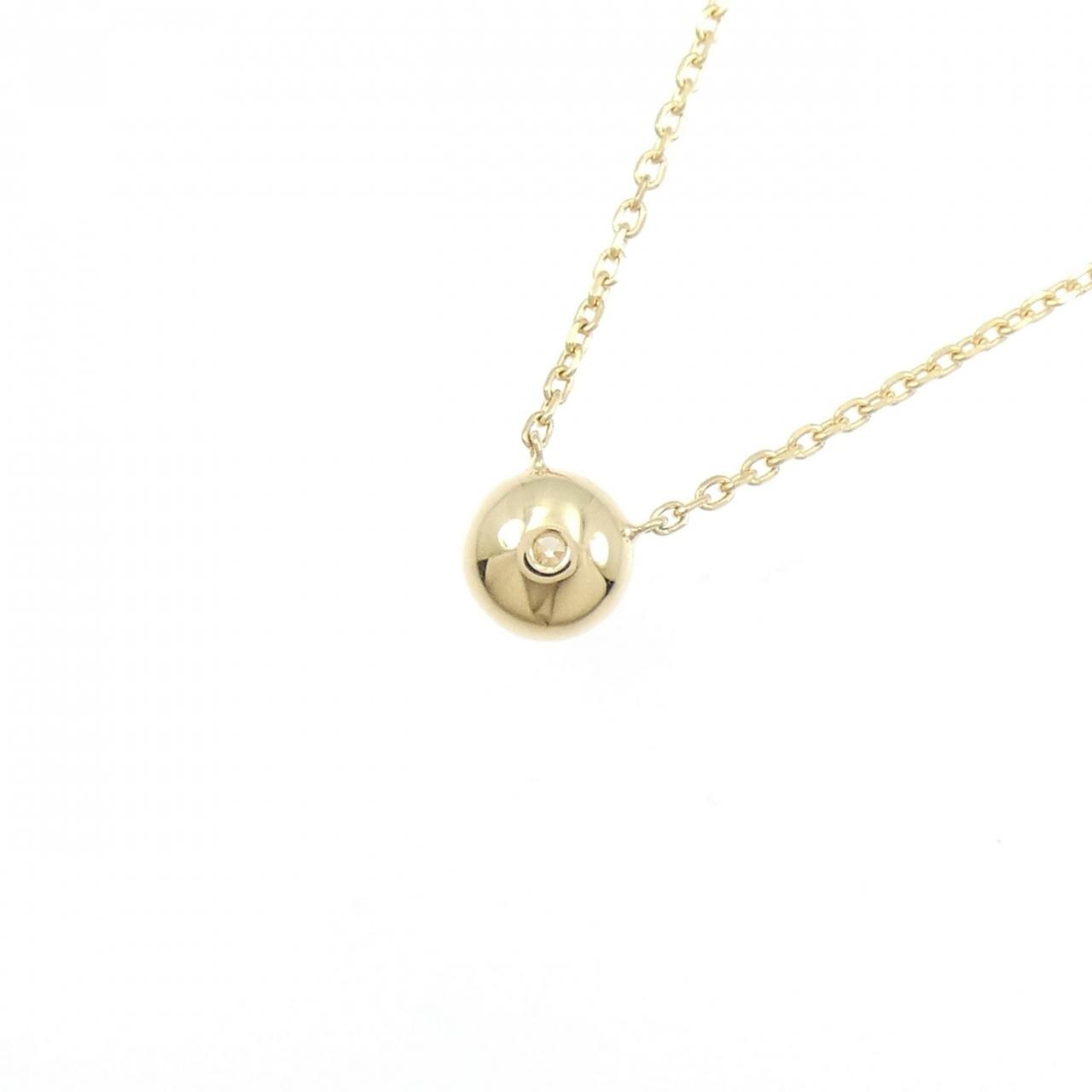 K18YG ダイヤモンド ネックレス 0.30CT D SI2 EXT