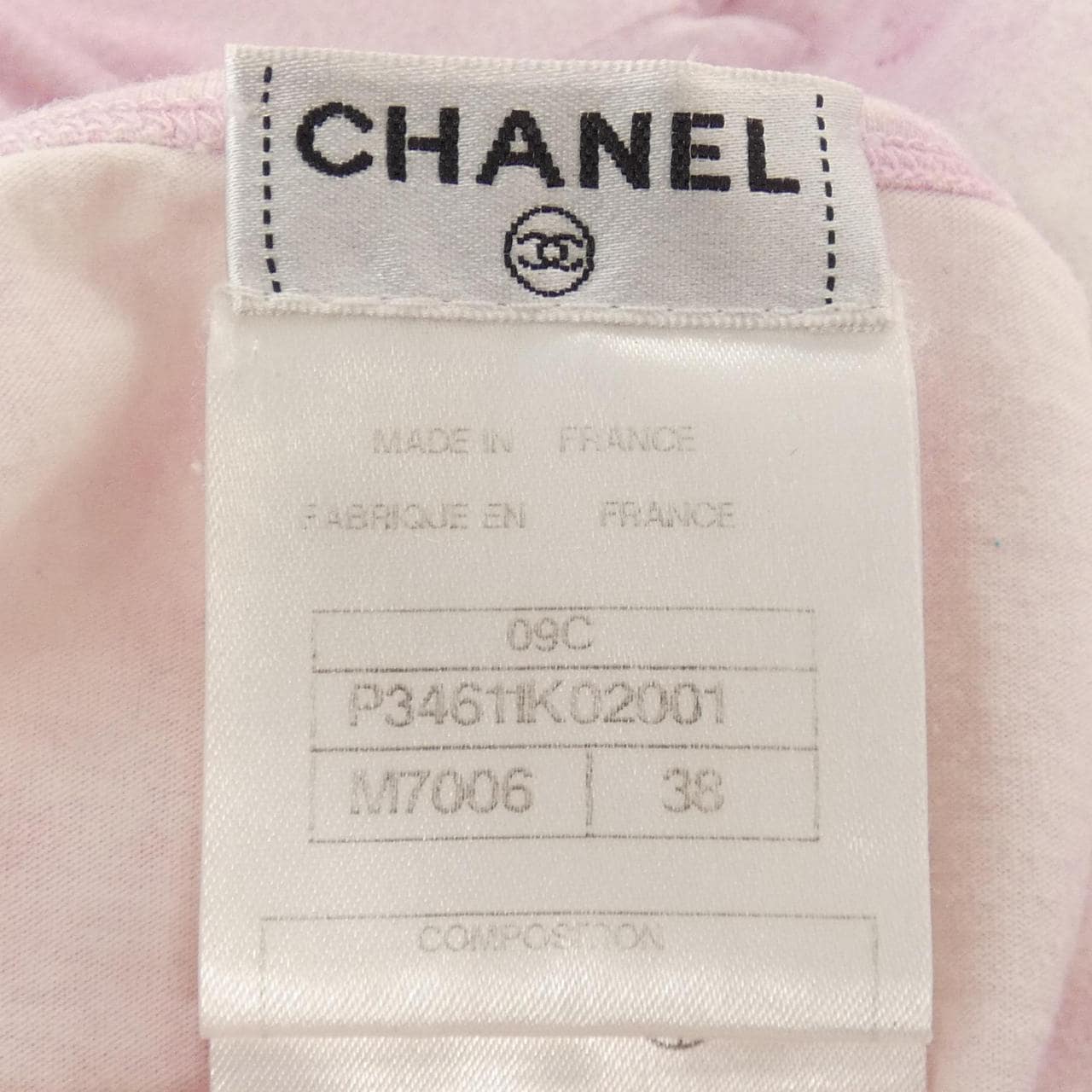 シャネル CHANEL P34611K02001 09C Tシャツ