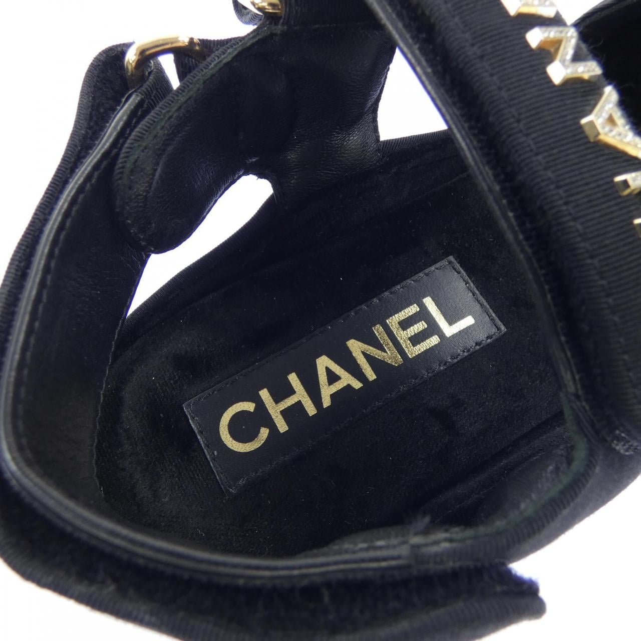 シャネル CHANEL G37456X56298 サンダル