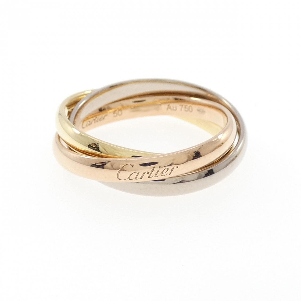 Cartier Trinity小号戒指