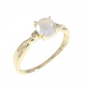 K18YG ムーンストーン リング