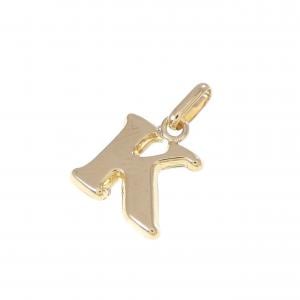 K18YG イニシャルK ペンダント