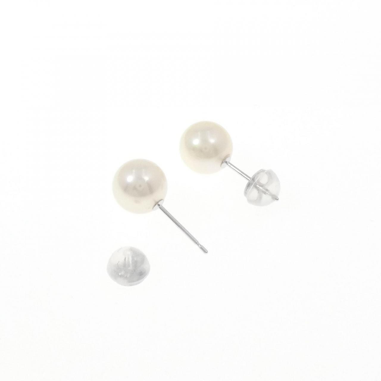 K14WG アコヤパール ピアス 7.3mm