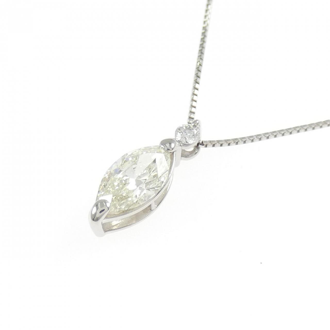 PT900/PT850 ダイヤモンド ネックレス 0.541CT