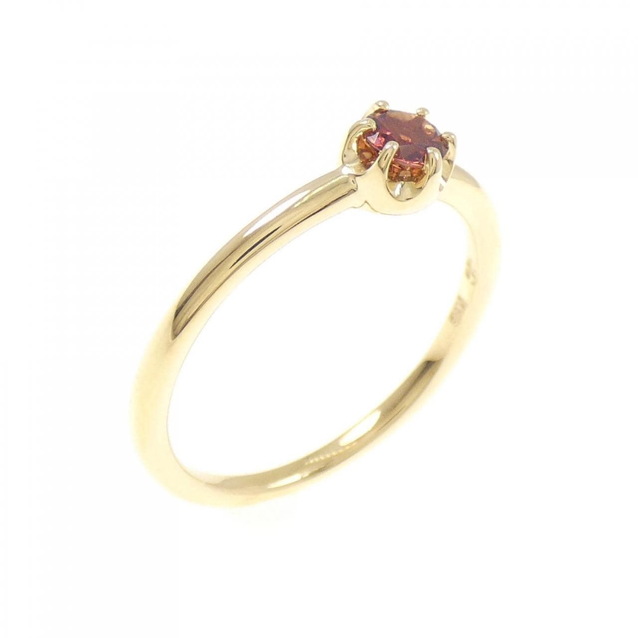 4゜C ガーネット リング