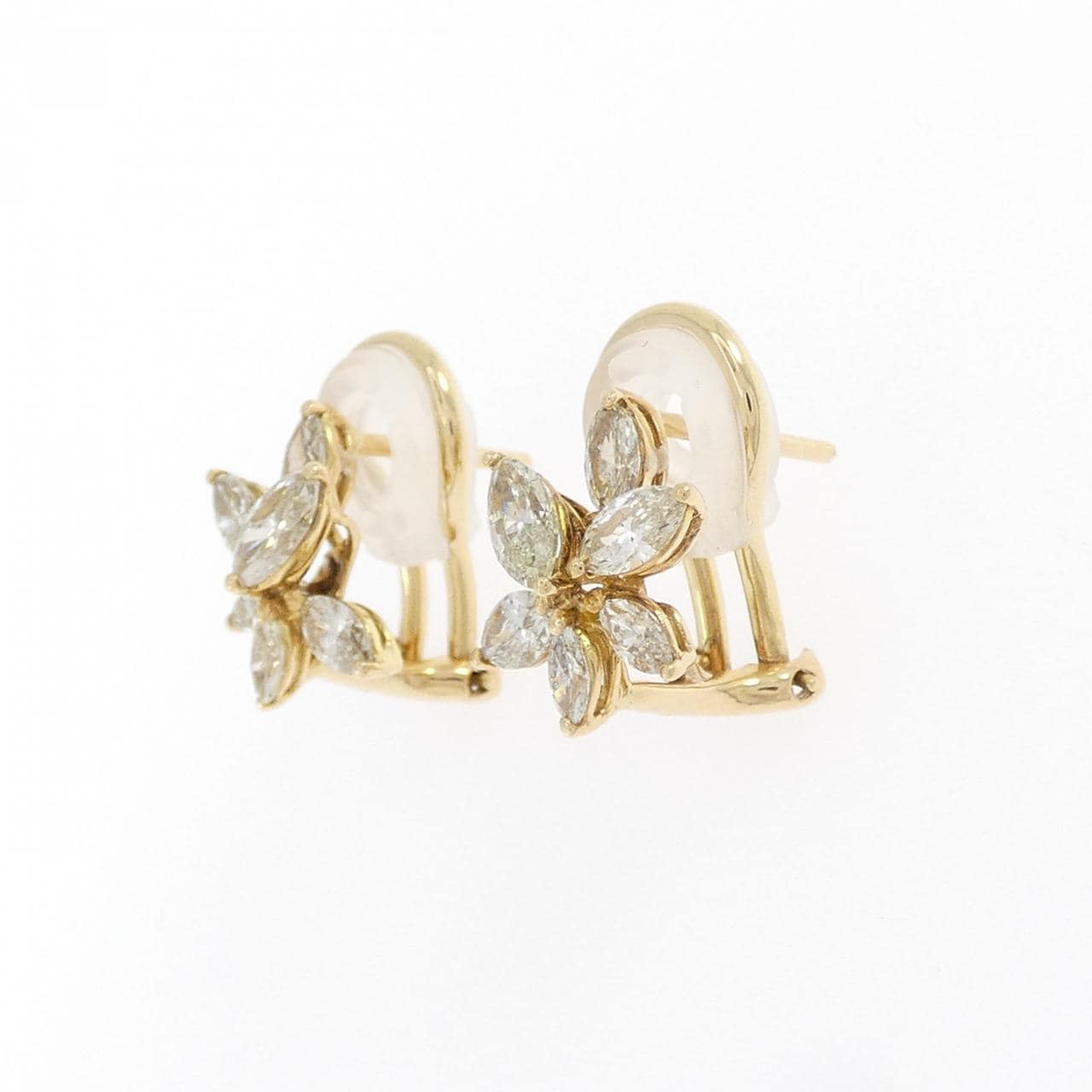750YG ダイヤモンド ピアス 1.26CT