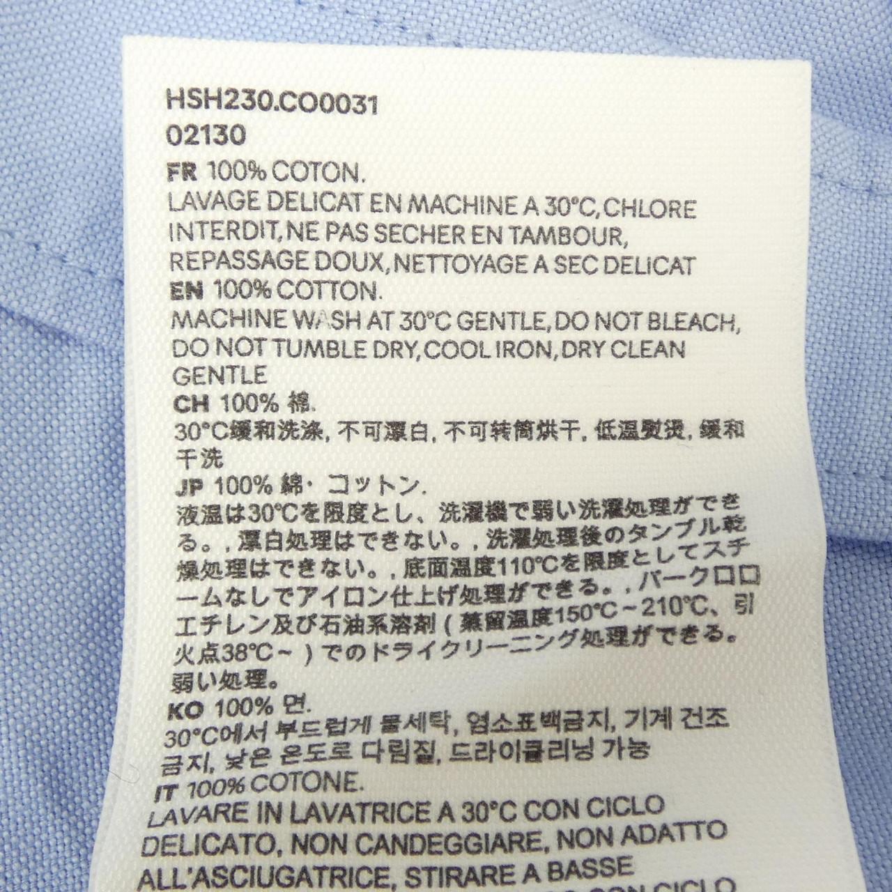 アミ AMI HSH230.CO0031 S／Sシャツ