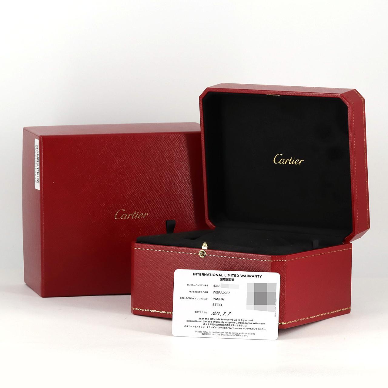 Cartier Pasha de Cartier计时码表 WSPA0027 SS自动上弦