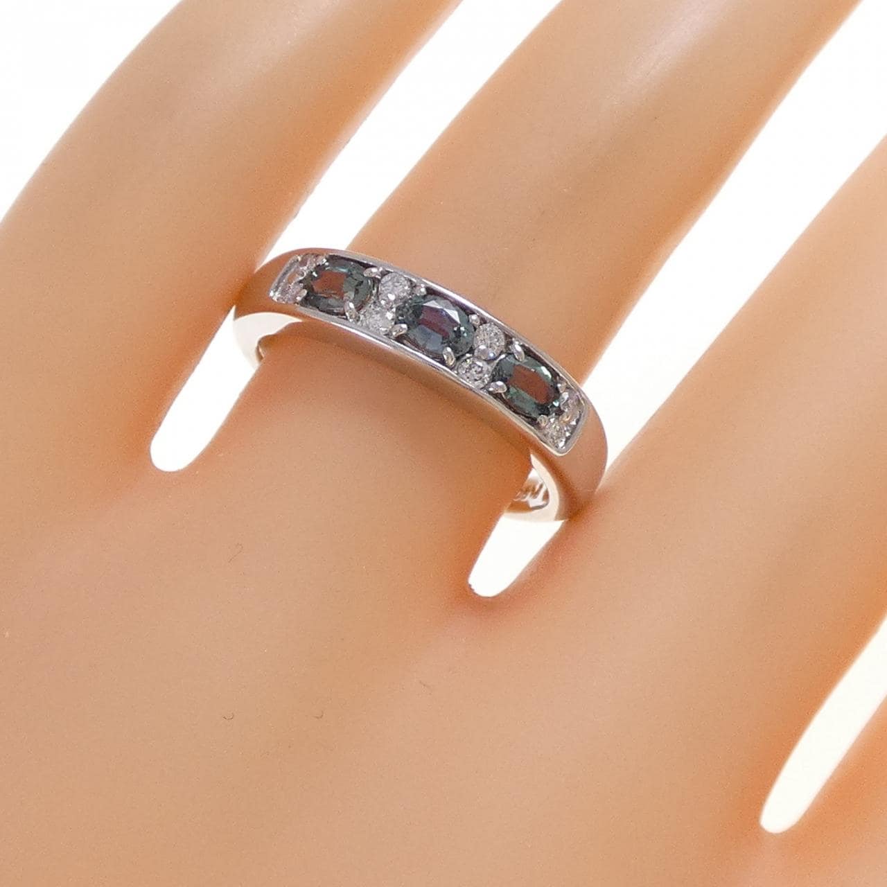 PT900 アレキサンドライト リング 0.54CT