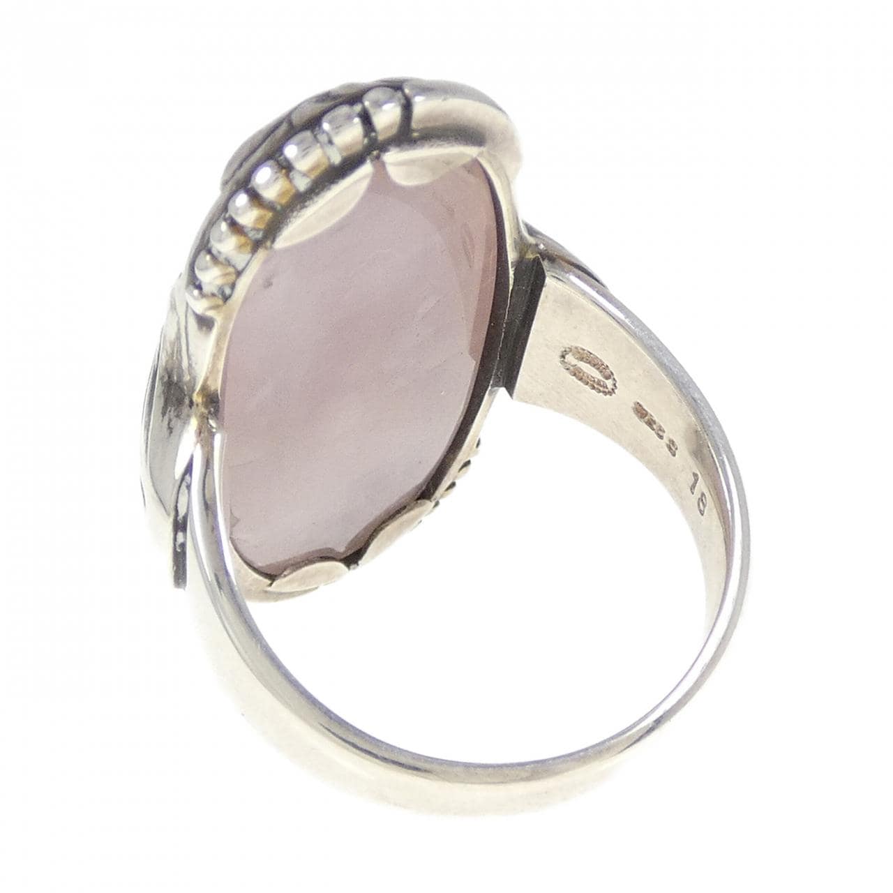 Georg Jensen rose Quartz ring